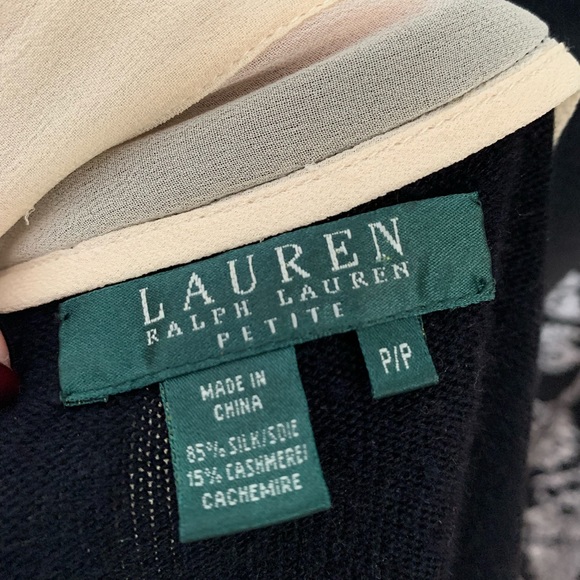 🦇 Vintage Ralph Lauren Sweater Blouse 🦇 - Picture 9 of 9